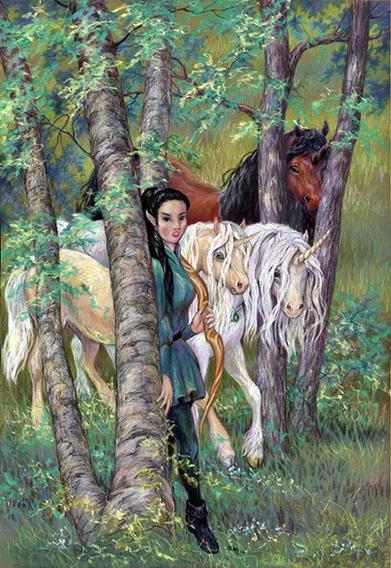 In Abtont Forest