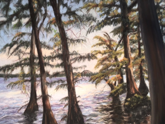Dutch Thurman- Reelfoot Lake-Pastel-11x14