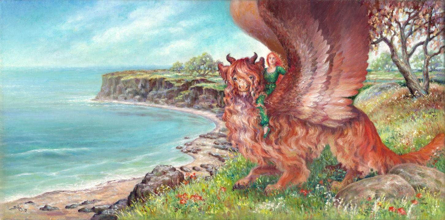 At Land's End, Oil, 12x24