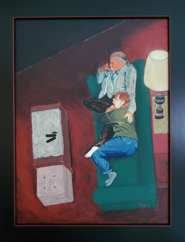 Heather Reid - Commission E&J, Acrylic 12x16