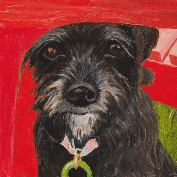 Heather Reid - Daisy, Oil 6x6