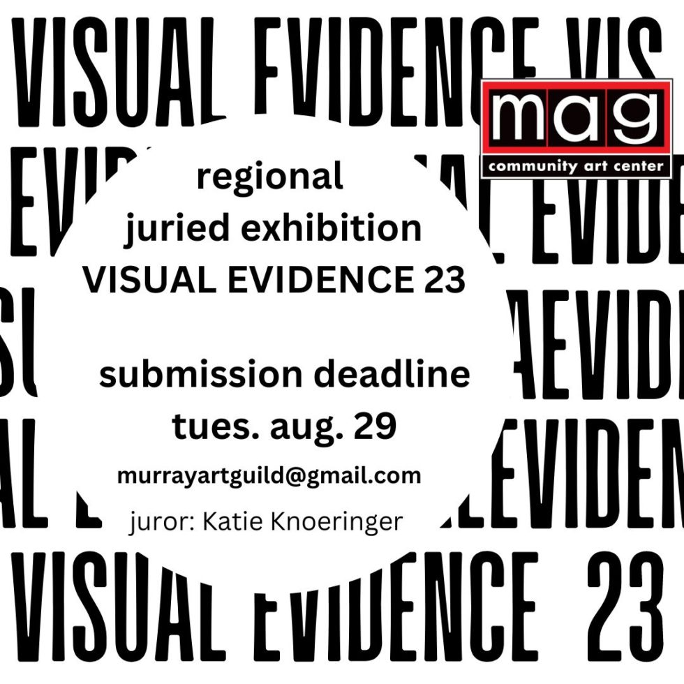 Visual evidence open juried exhibit murray art guild the papa gallery