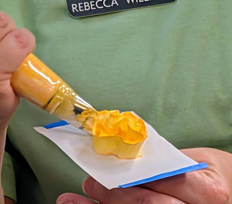 Thick Paint Demo – Rebecca Mueller Williams