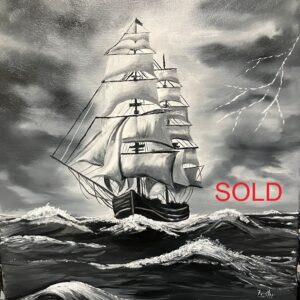 "Sailing Into the Storm" by Brenda Foster