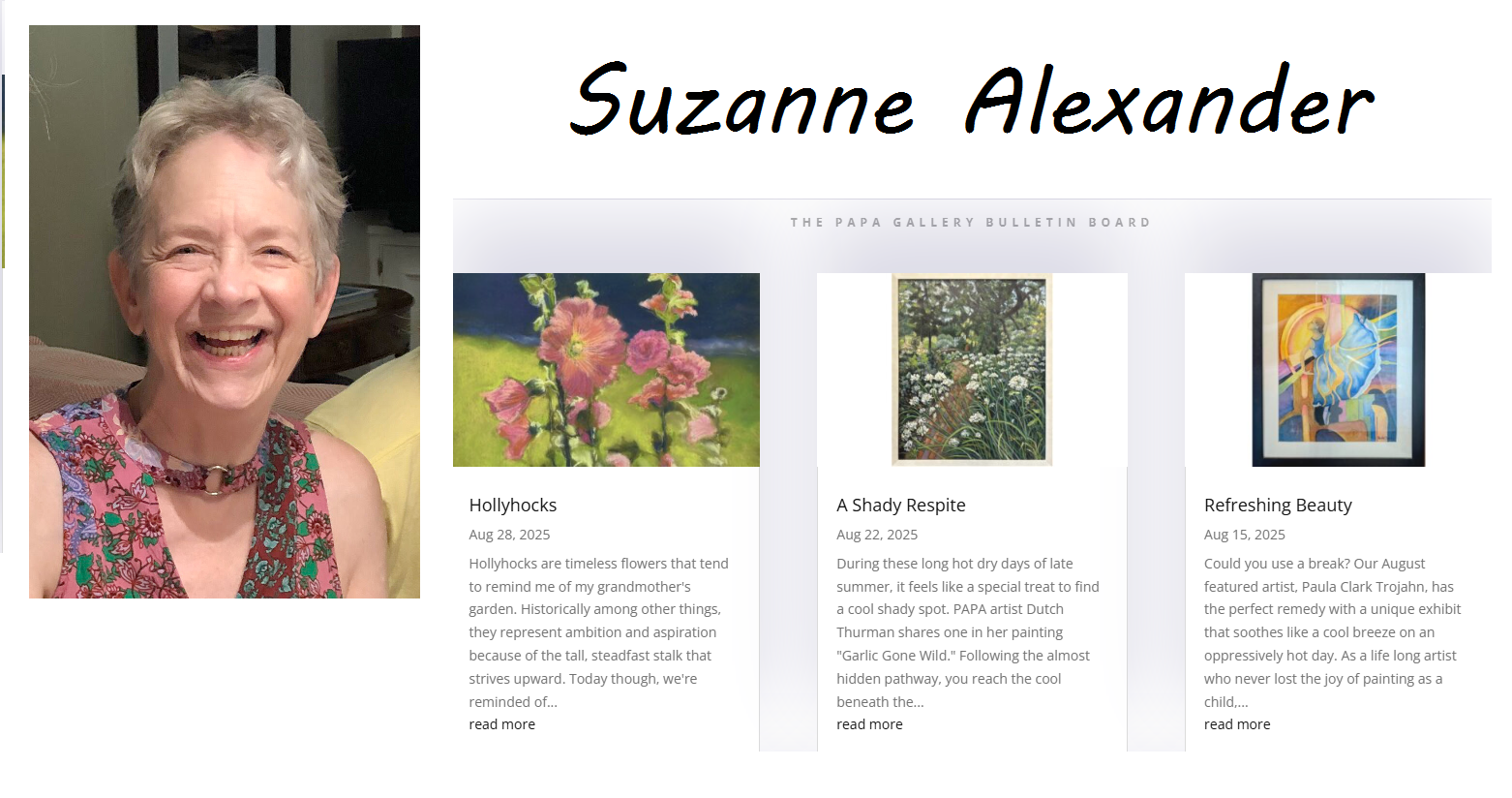 NewsletterAuthor-Suzanne Alexander
