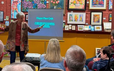 Painting With Fabric – the Happy Place Quilt