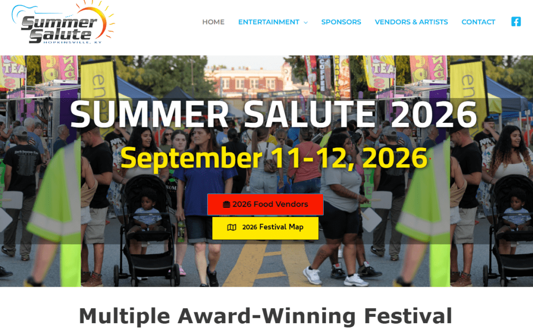 Enter by June 29 – Hopkinsvile 10th Annual Summer Salute Festival