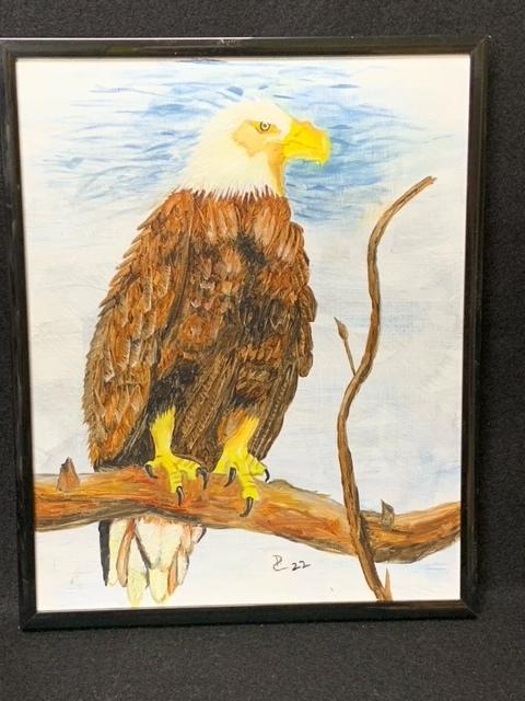 PamelaCrouch-Eagle Watch Oil8x10