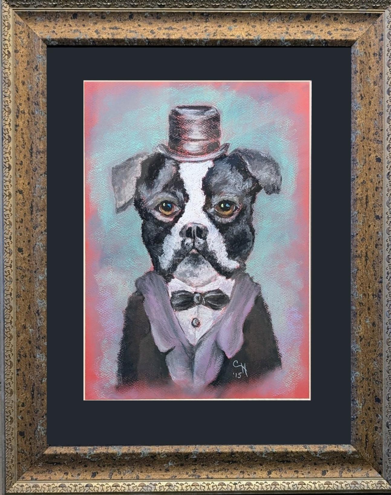 CarolHudson-Dog in Top Hat